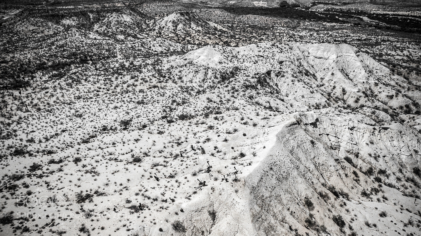 DJI FC220 sample photo. Desert landscape in mexico photography