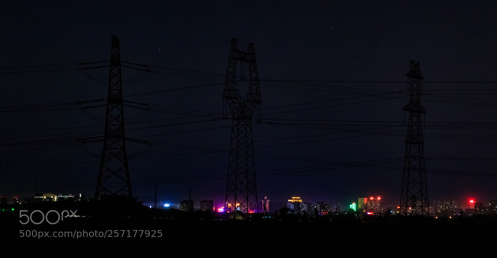 Canon EOS 70D sample photo. City in night photography