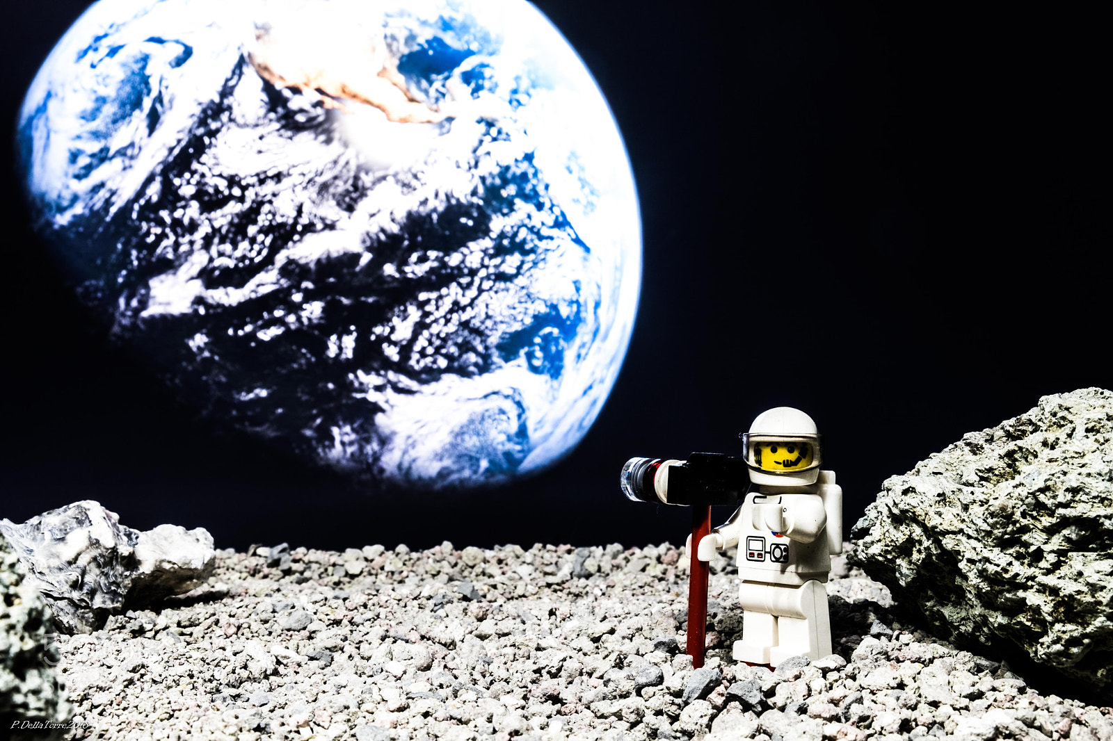 Fujifilm X-T20 sample photo. Lego on the moon photography