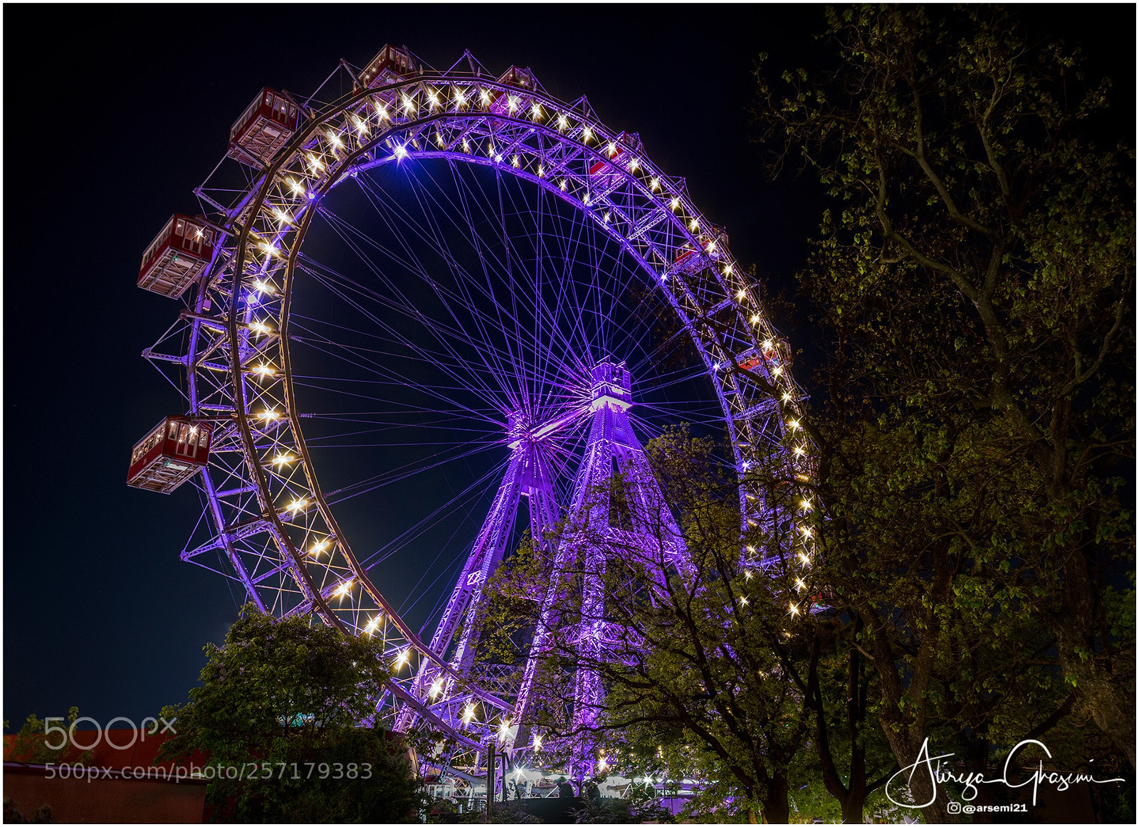 Nikon D810 sample photo. Vienna fun-fair (prater) photography