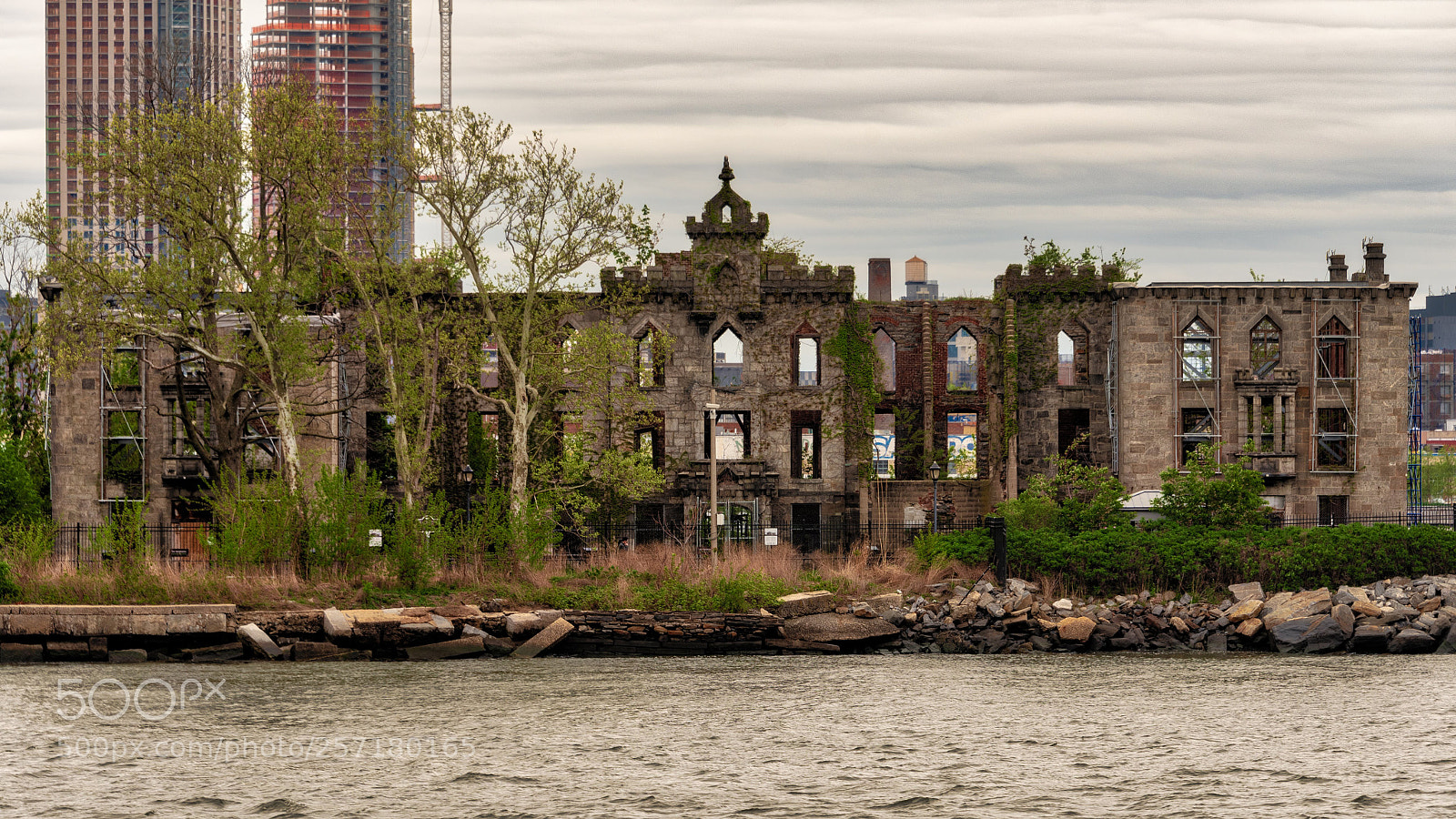 Nikon D750 sample photo. East river ruin photography