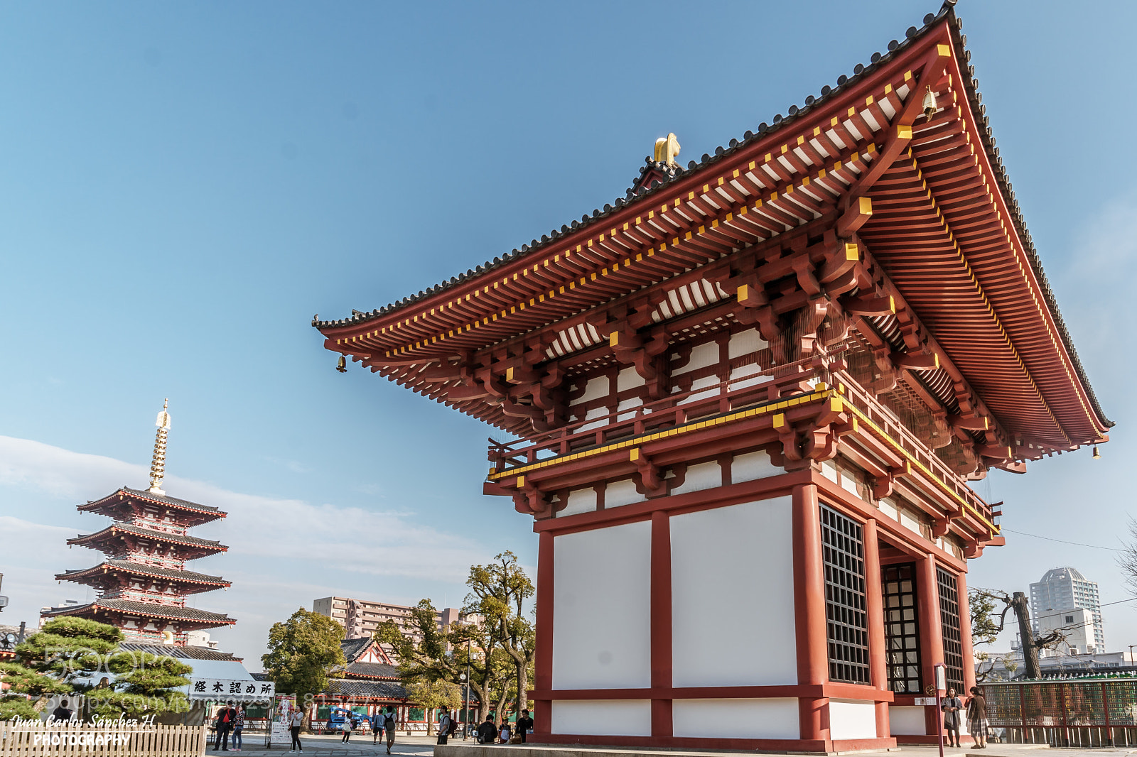 Sony a6500 sample photo. Shitennō-ji photography