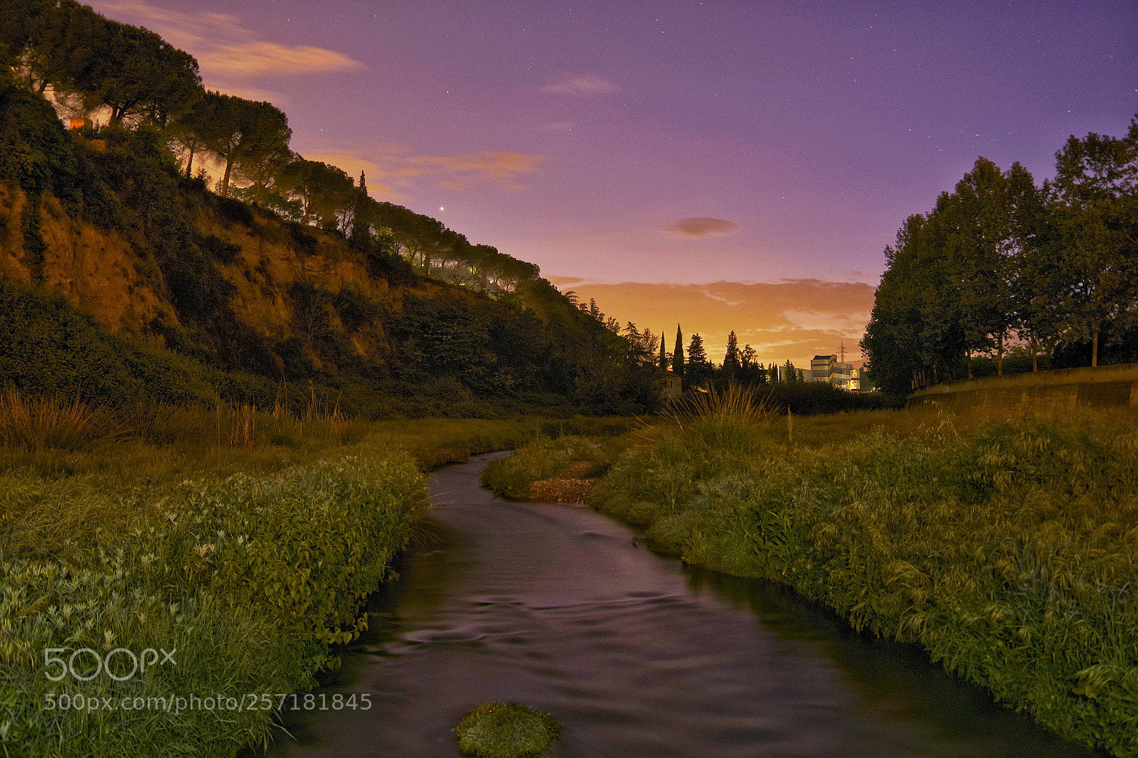 Pentax K-70 sample photo. Sundown at ripoll river photography