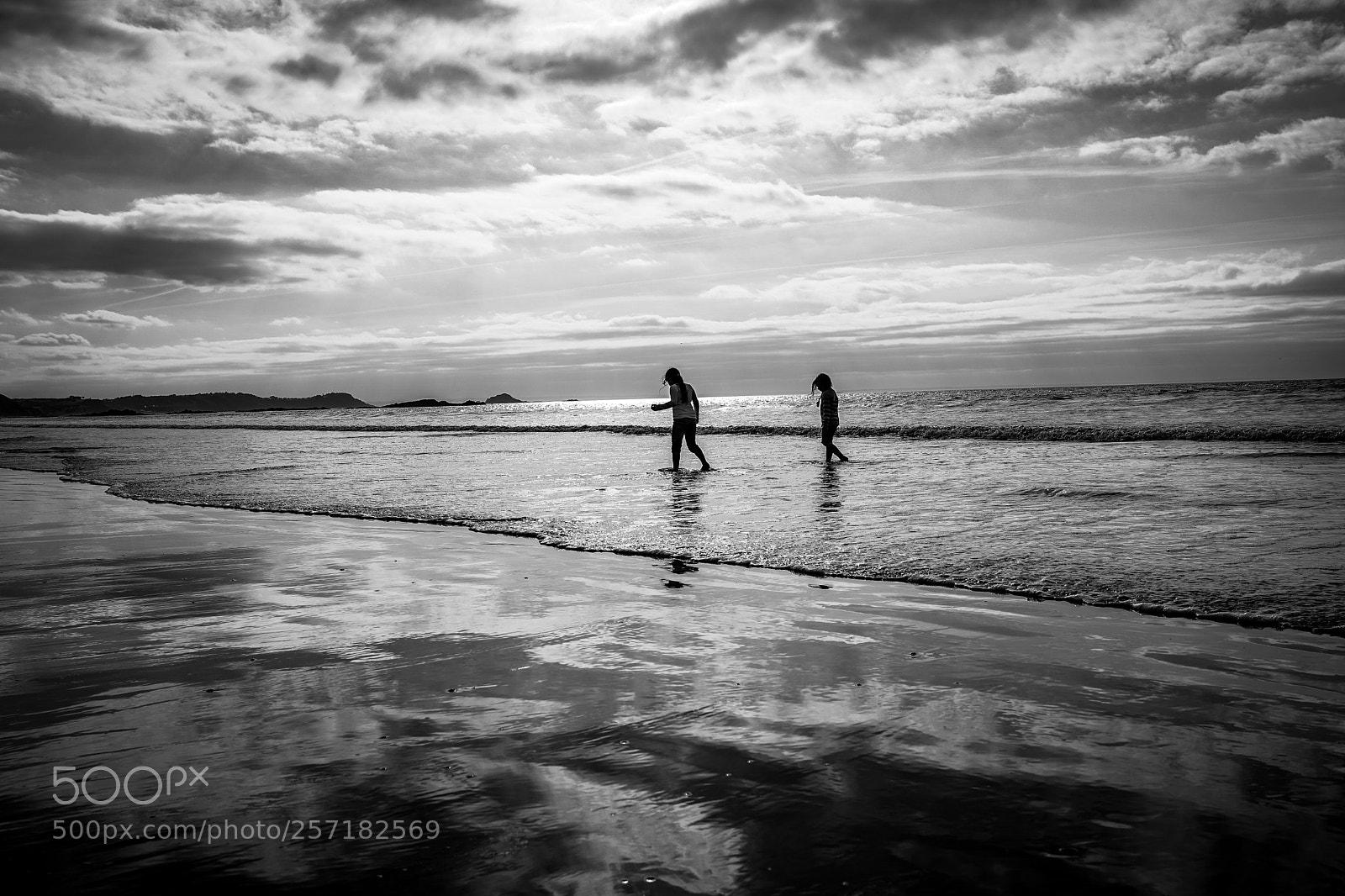 Sony a7 III sample photo. Walk in the sea photography