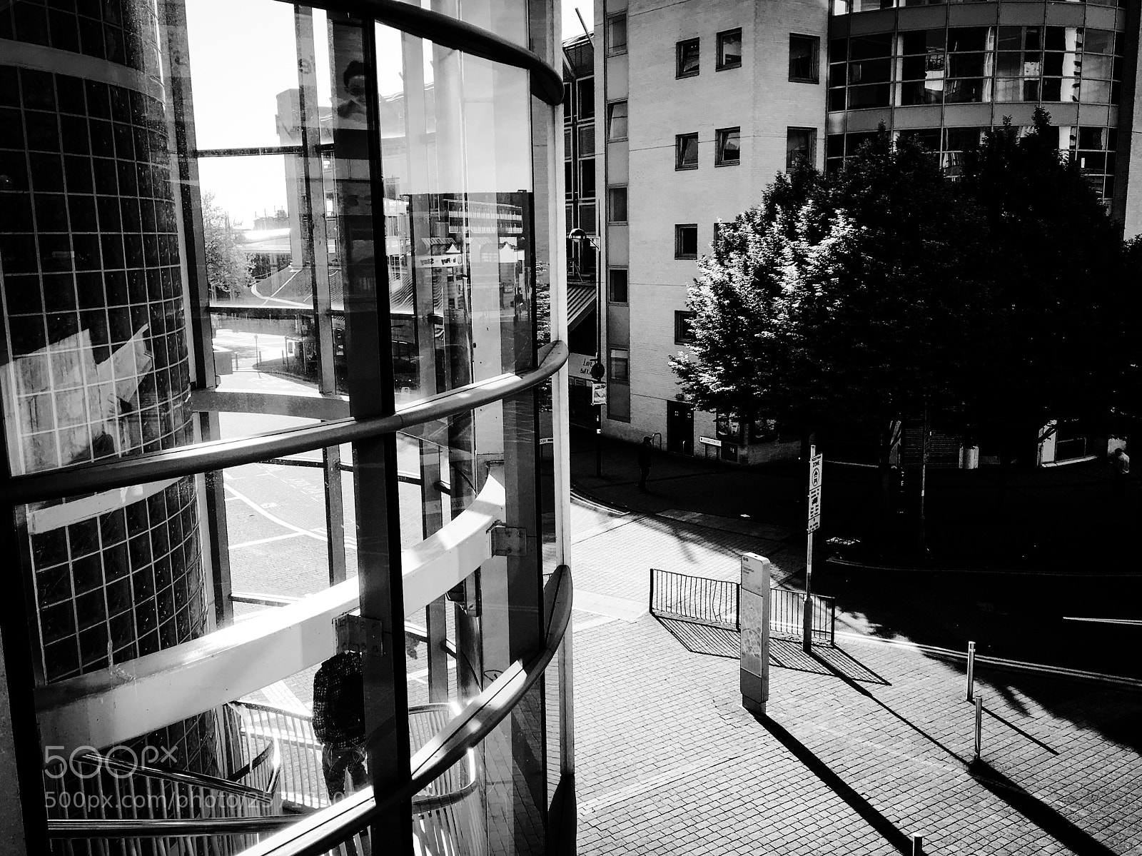 Apple iPhone 6s sample photo. The bull ring stairs photography