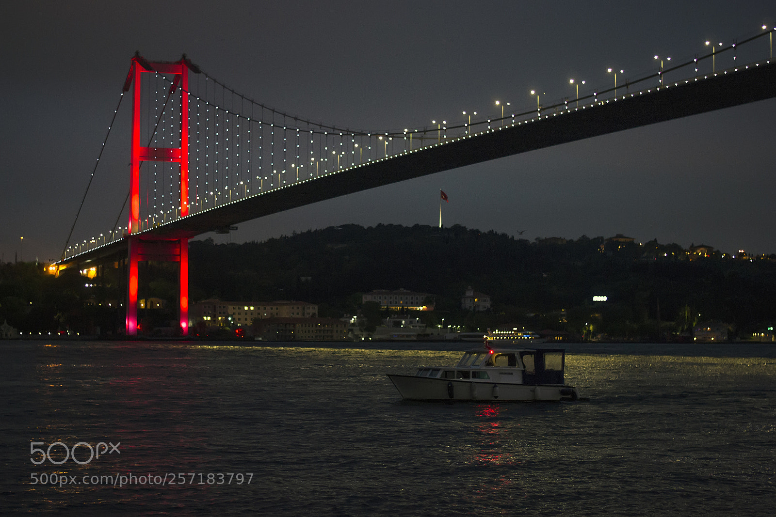 Nikon D3100 sample photo. Bridge bosphore photography