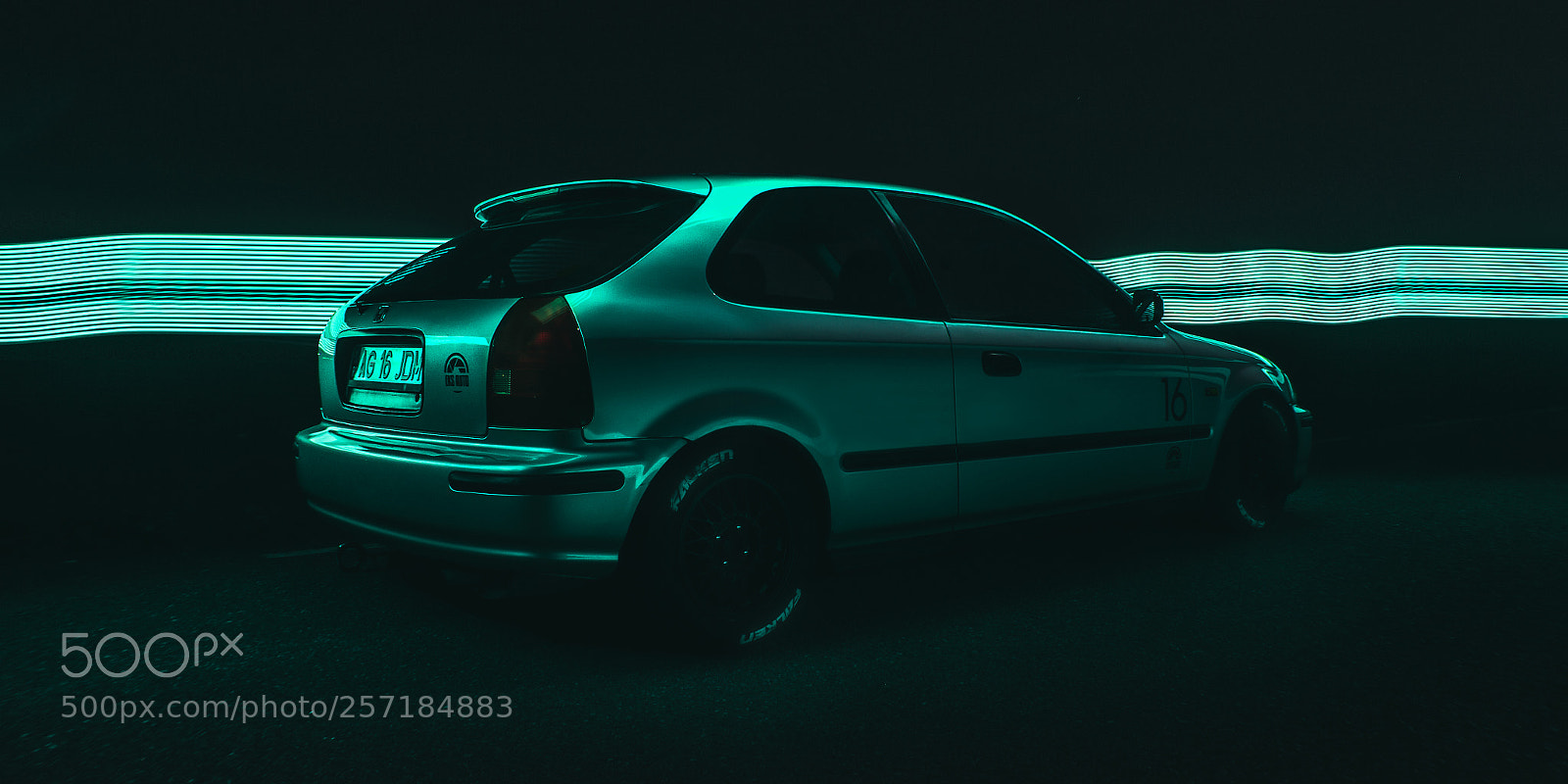 Canon EOS 100D (EOS Rebel SL1 / EOS Kiss X7) sample photo. Honda civic photography
