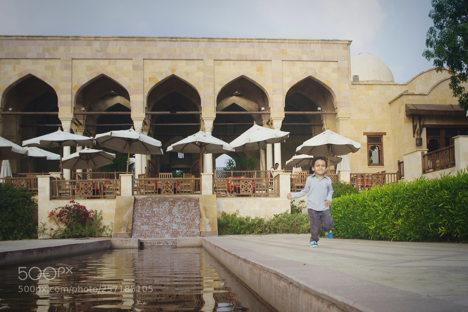 Pentax K-5 sample photo. Kid playing at al-azhar photography