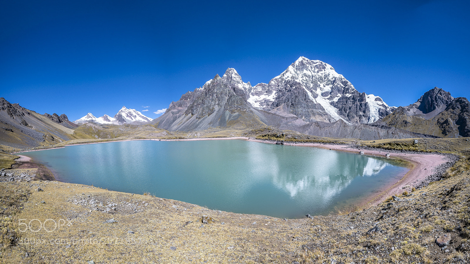 Nikon D5300 sample photo. Ausangate lake panorama photography