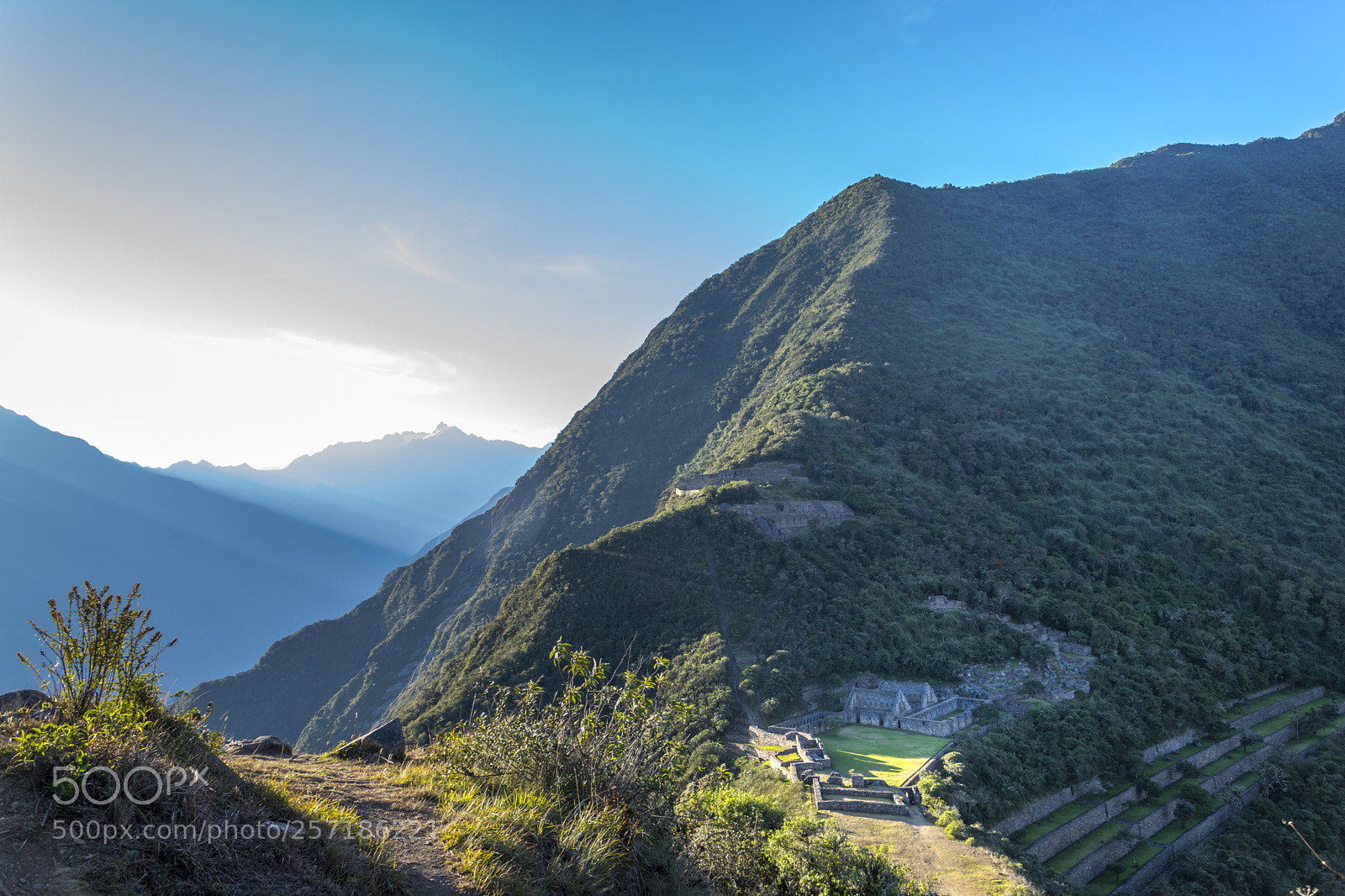 Nikon D5300 sample photo. Choquequirao at dawn photography