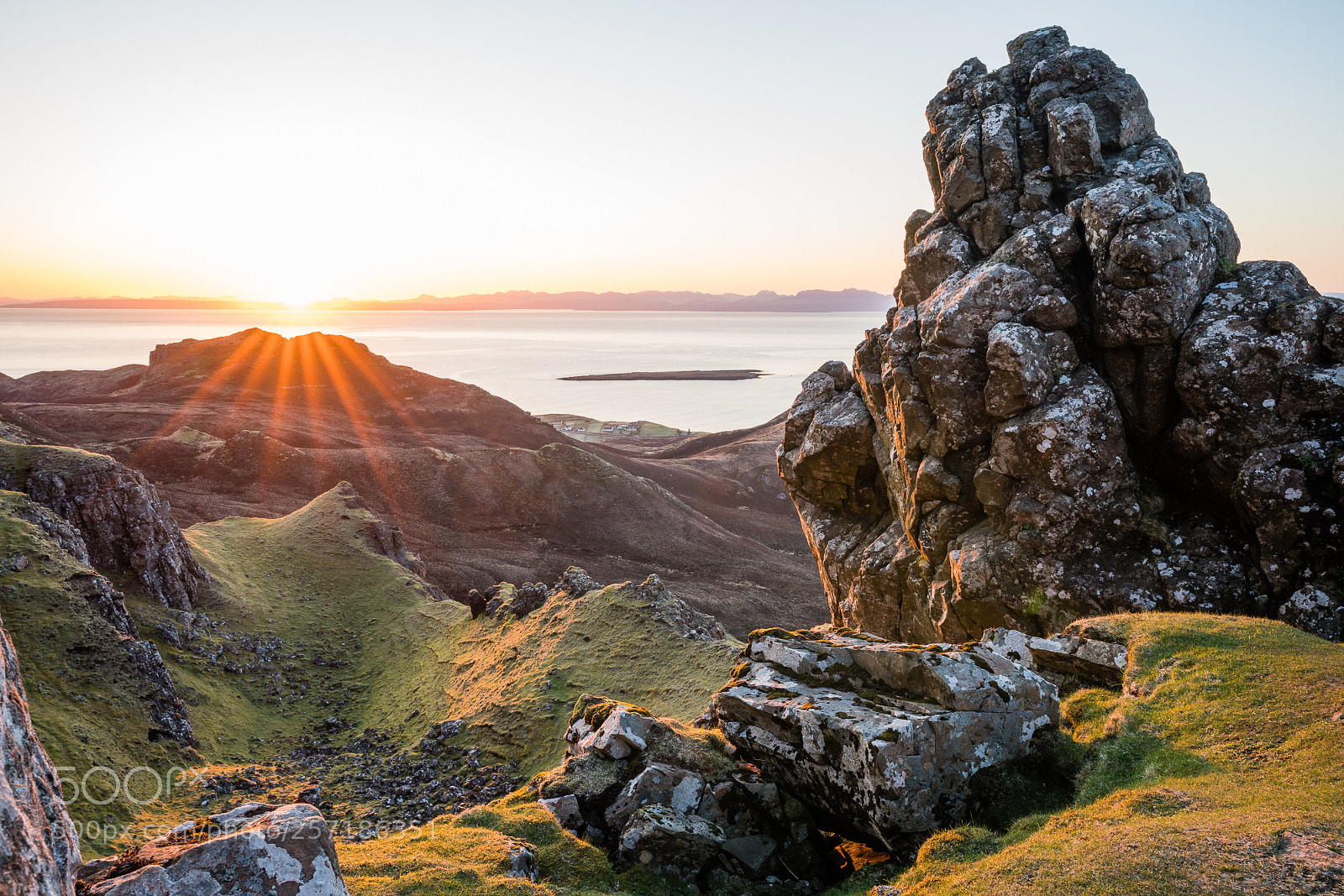 Sony a7R III sample photo. Sunrise from the quiraing photography