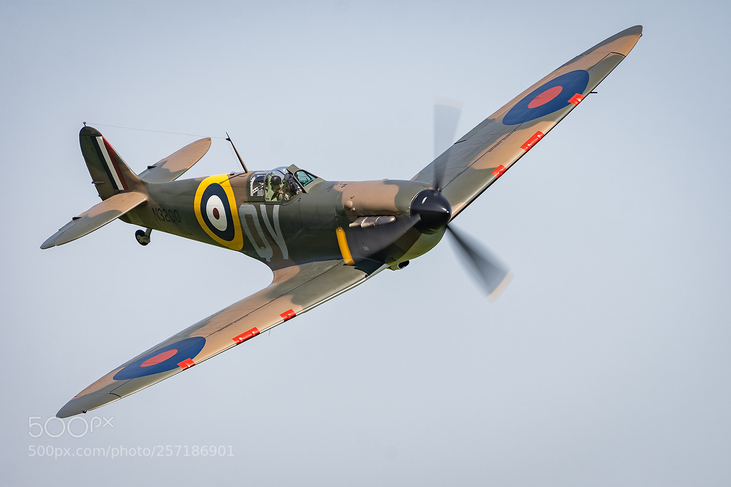 Nikon D7200 sample photo. Spitfire mk 1a photography