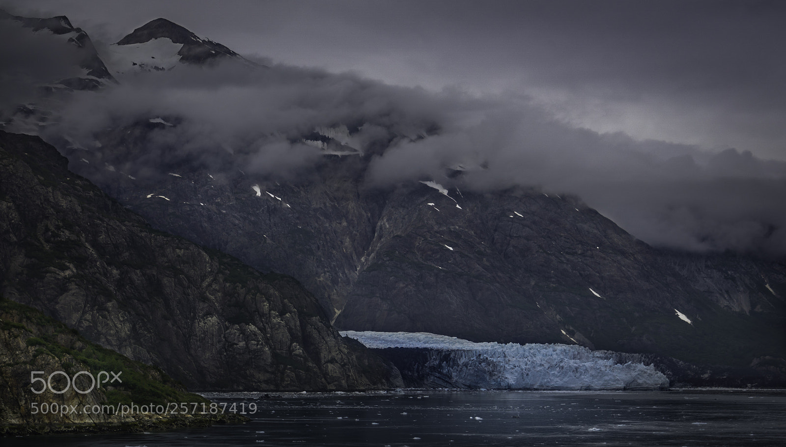 Sony a6000 sample photo. Marjerie glacier - flowing photography