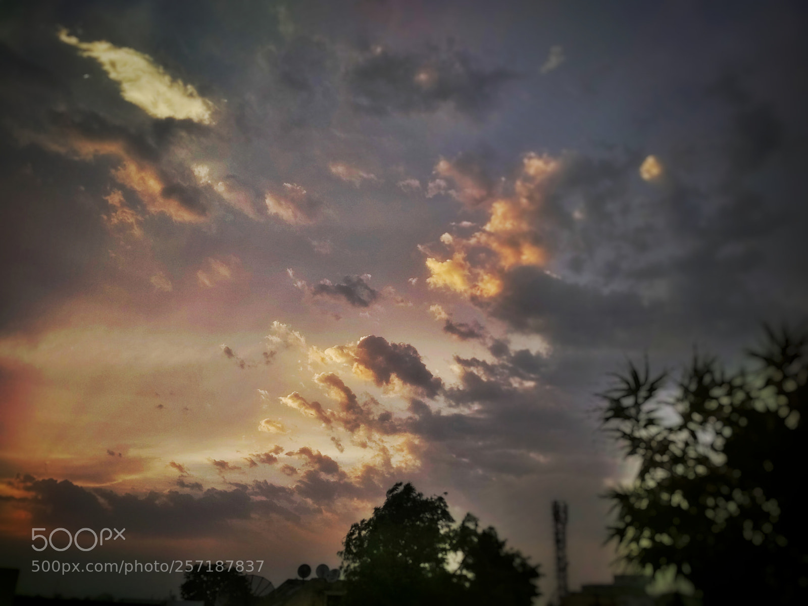 Xiaomi Redmi 4 Pro sample photo. Sunset clouds photography
