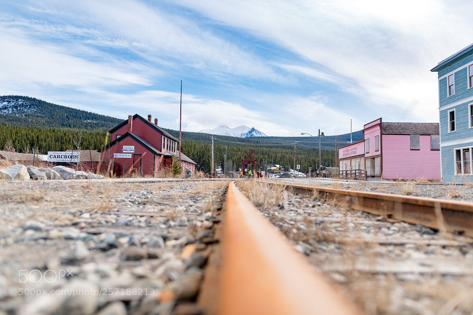 Nikon D750 sample photo. Carcross railway station photography