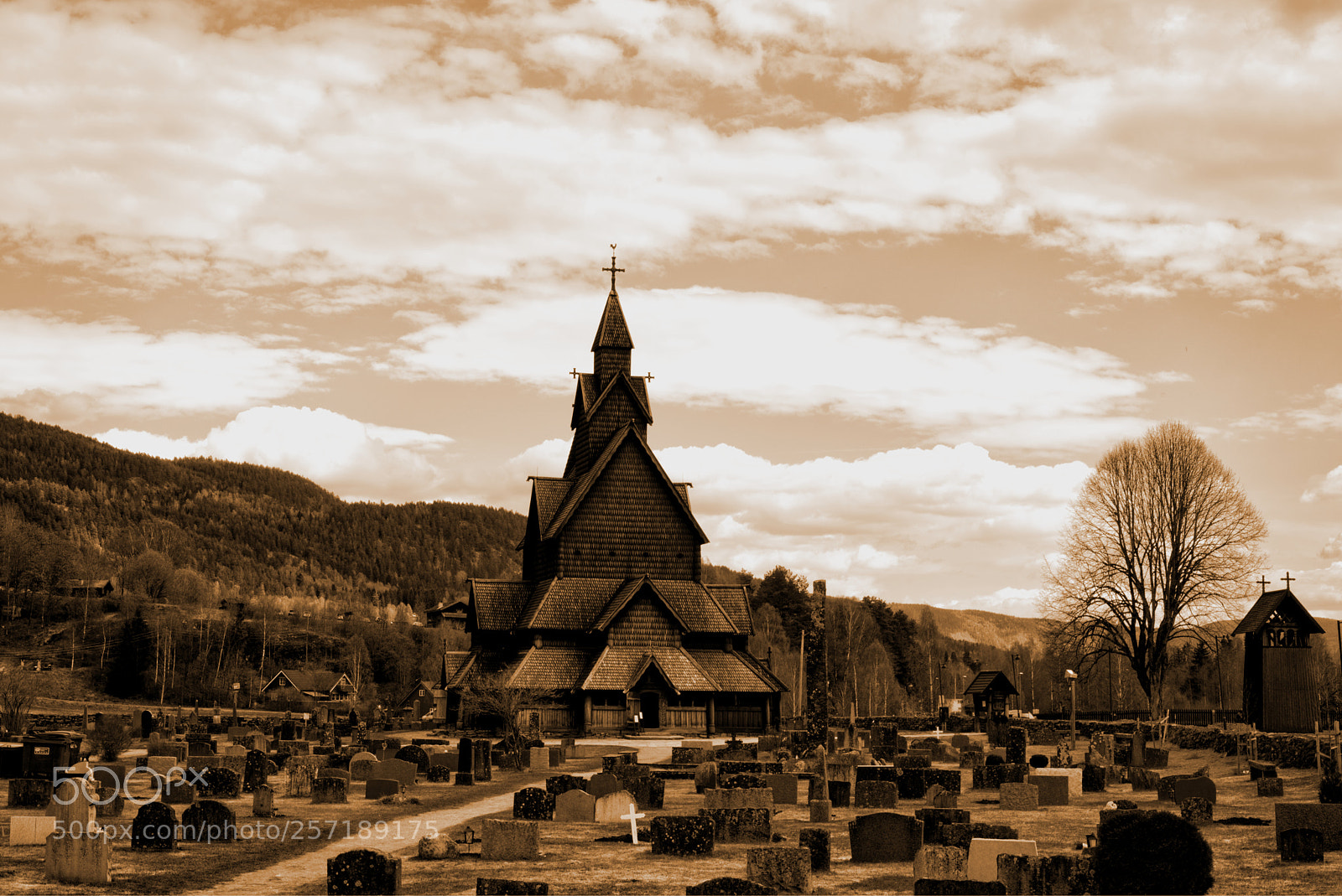 Sony a7 II sample photo. Heddal stavechurch photography