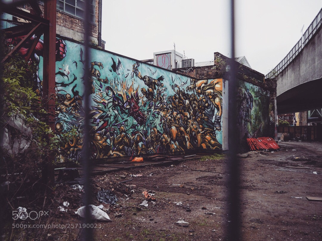 Panasonic Lumix DMC-GX8 sample photo. Street art in london. photography