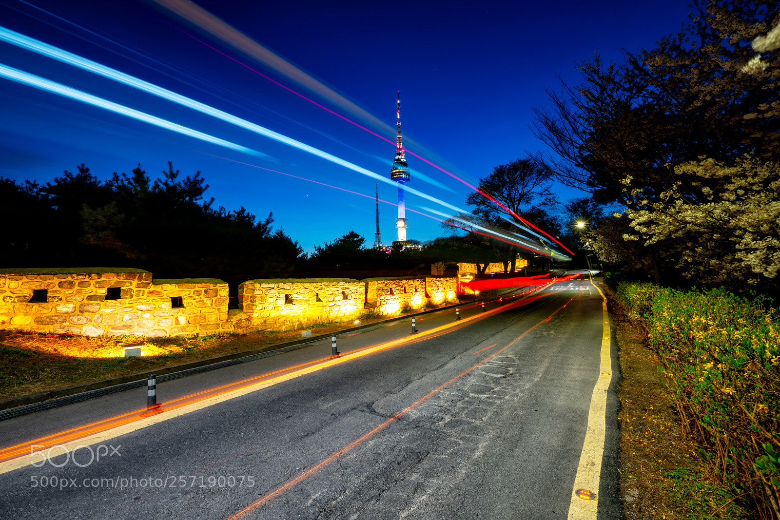 Sony a7R II sample photo. Sunset scene of light photography