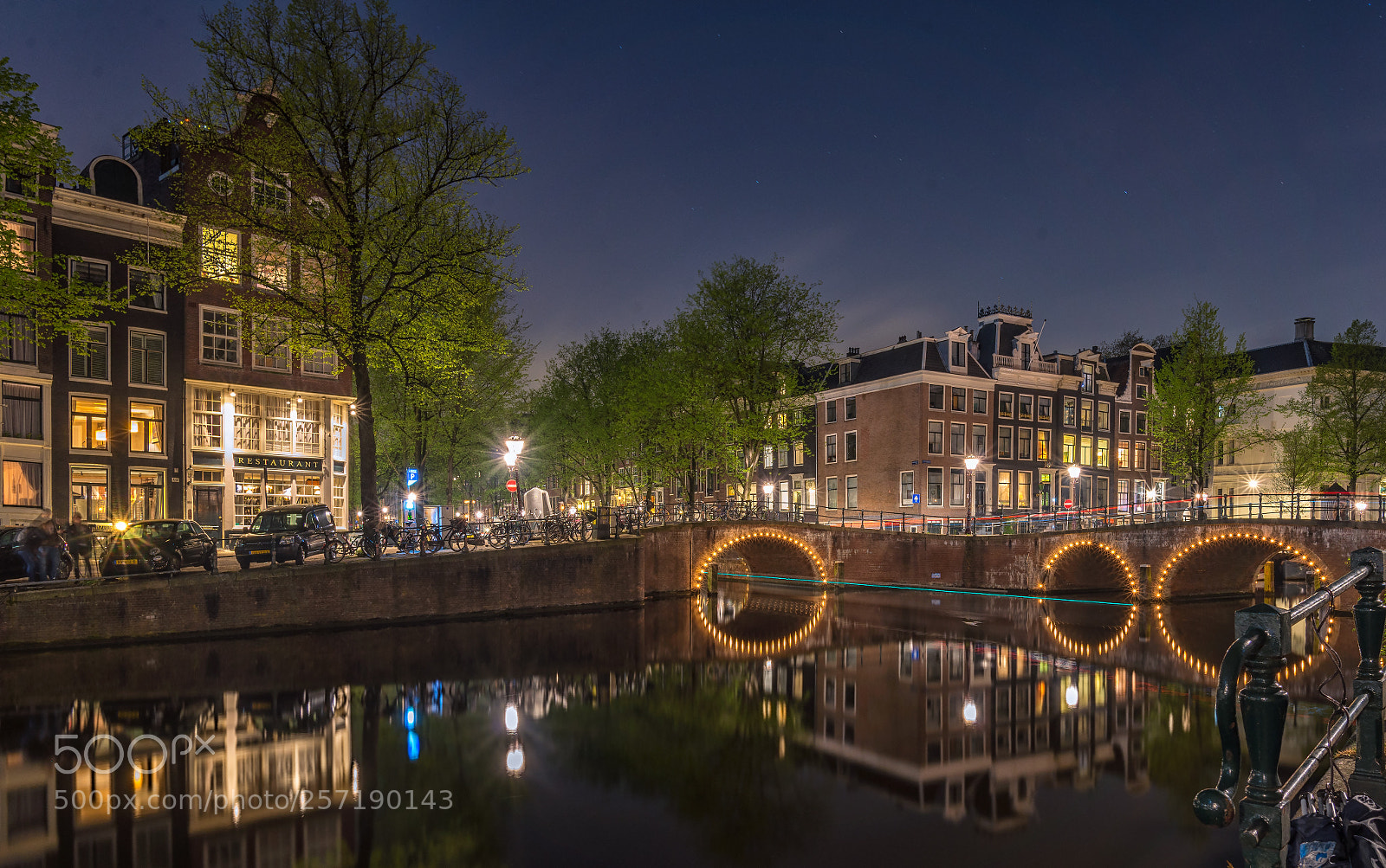 Nikon D610 sample photo. Canal district at night. photography