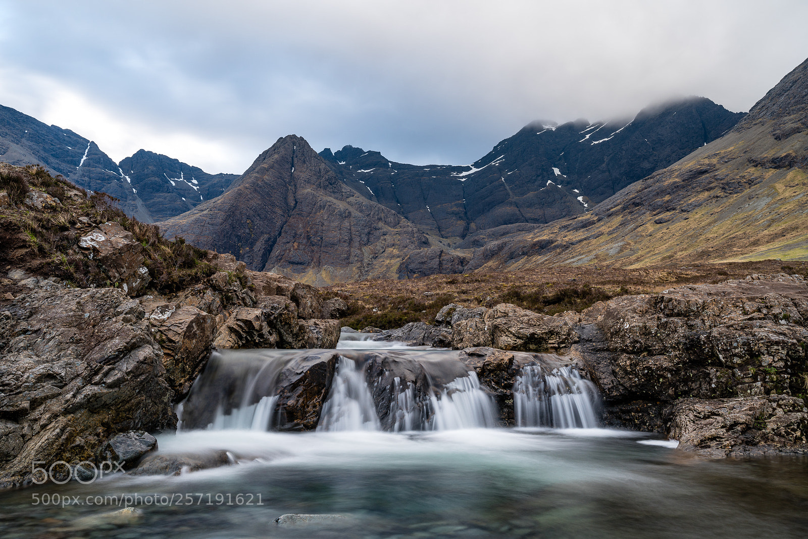 Sony a7R III sample photo. Glen brittle waterfalls fairy photography