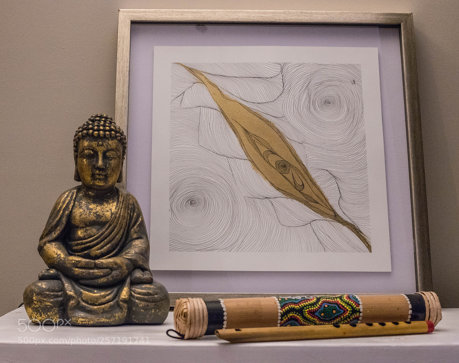 Canon EOS 6D Mark II sample photo. Golden buddha photography