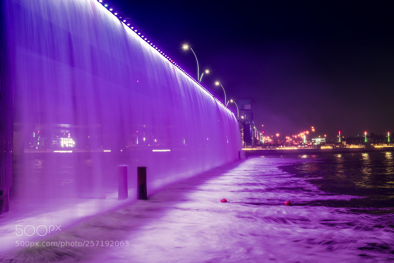 Nikon D5600 sample photo. The dubai canal waterfalls photography