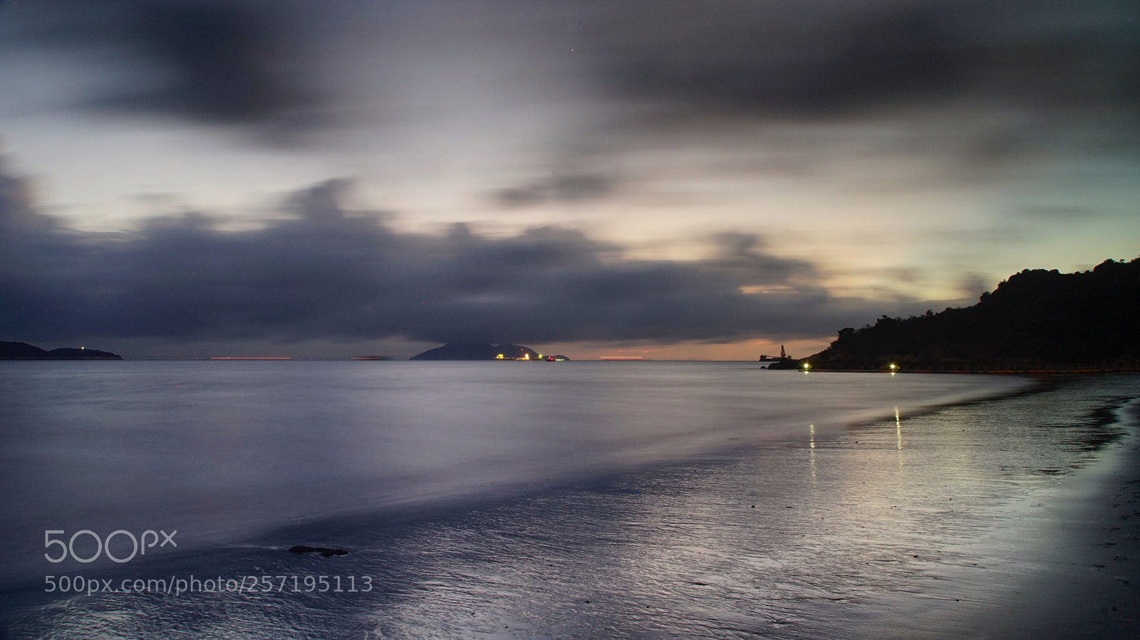 Sony a7 sample photo. After sunset photography
