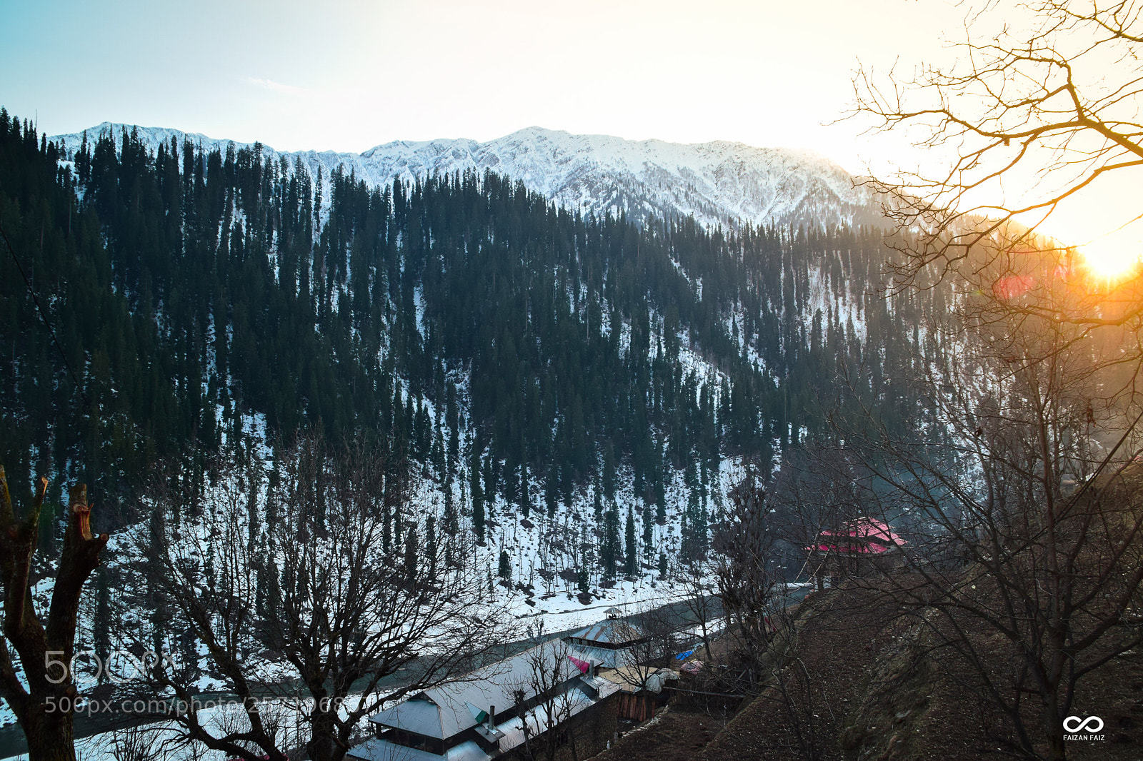 Nikon D5300 sample photo. Sunset at neelum... photography