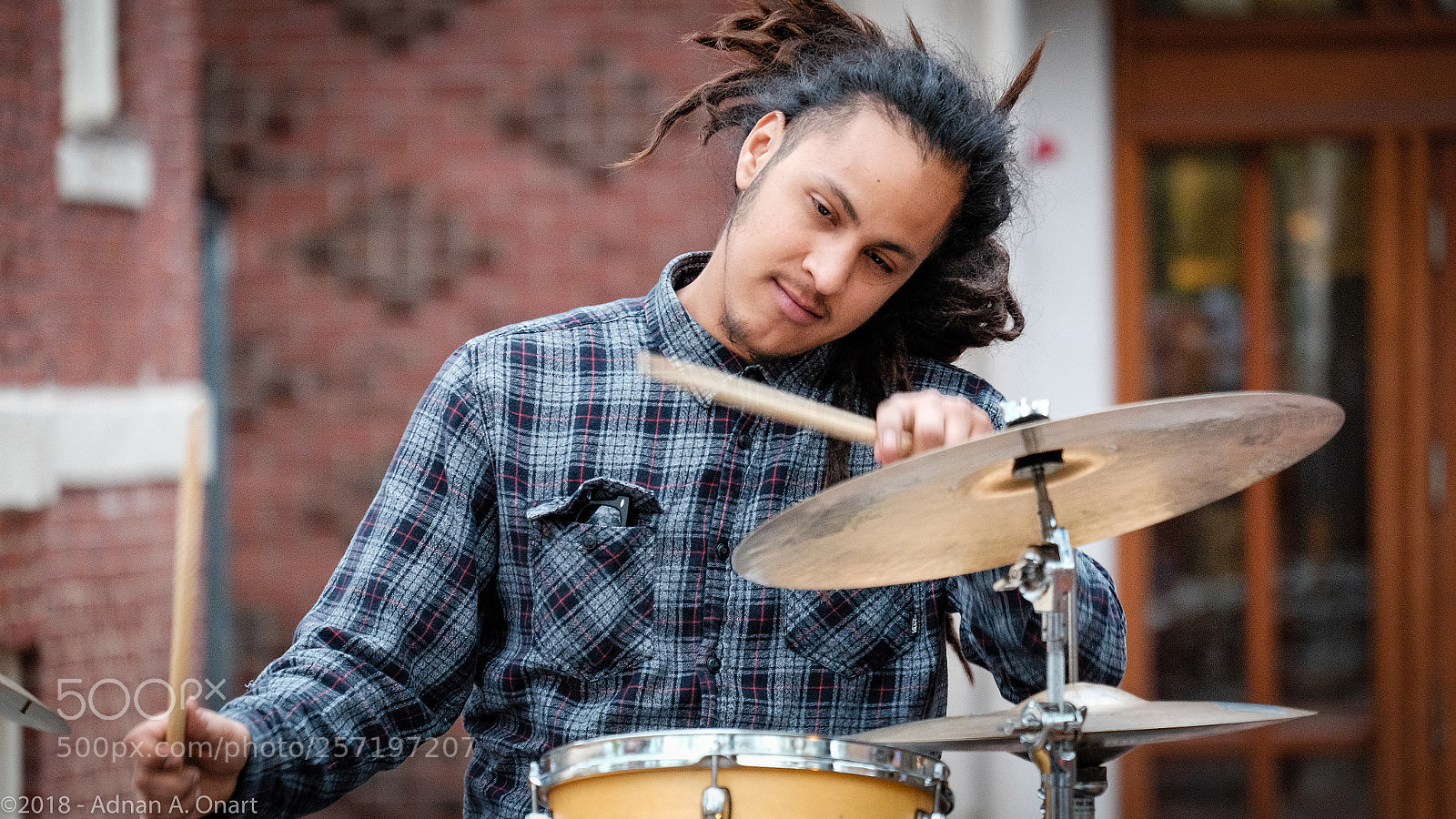 Fujifilm X-T10 sample photo. The drummer photography