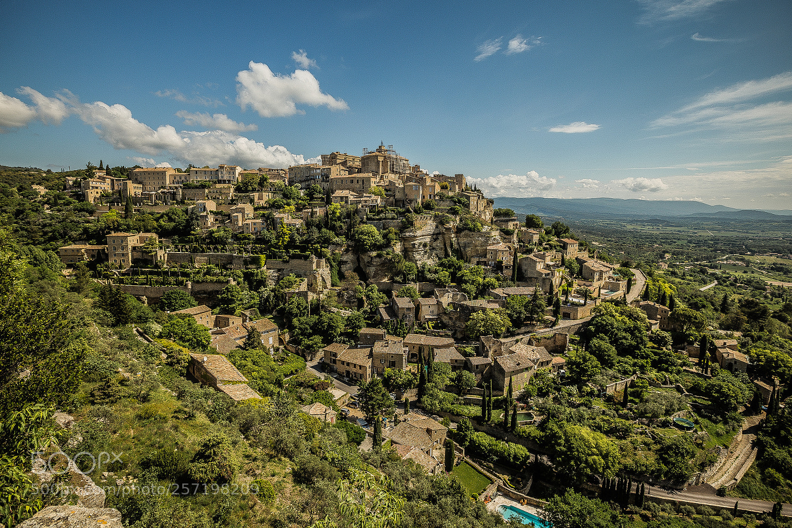 Canon EOS 6D sample photo. Village de gordes photography