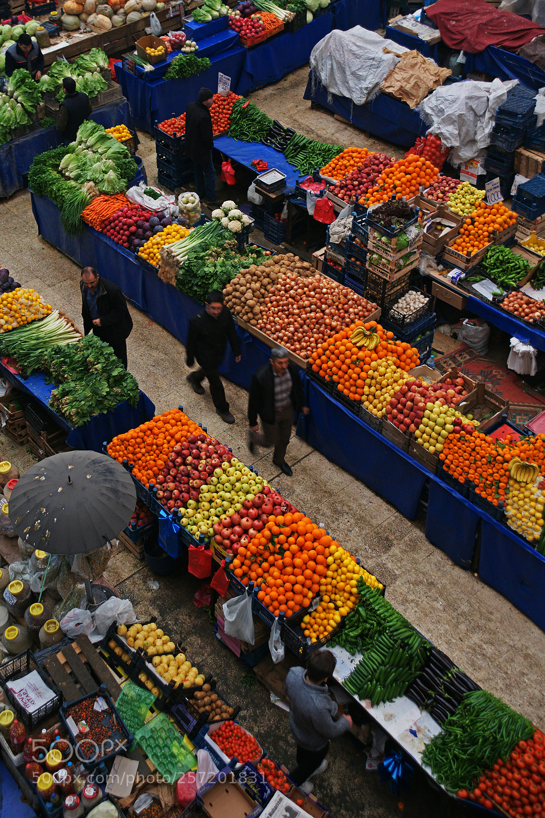 Sony Alpha DSLR-A850 sample photo. Colors from bazaar photography