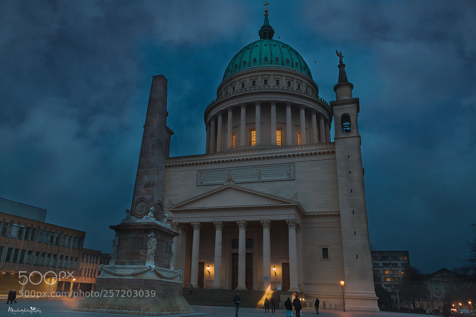 Canon EOS 70D sample photo. Blue hour in postdam photography