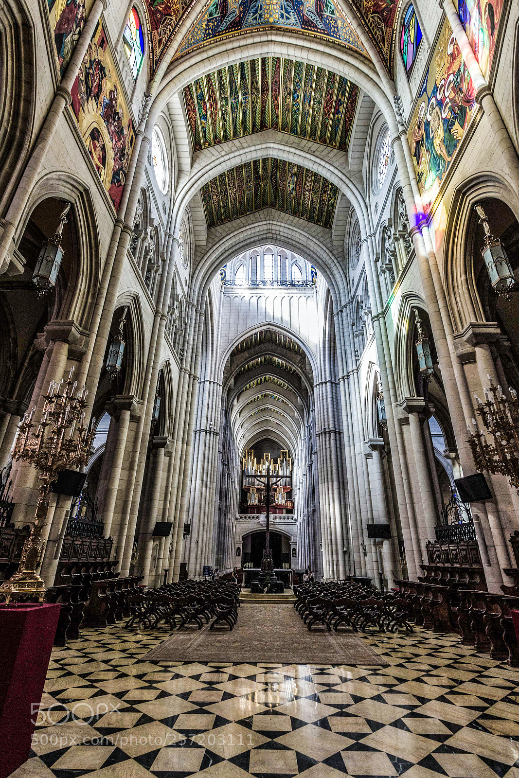 Canon EOS 60D sample photo. Catedral de la almudena photography