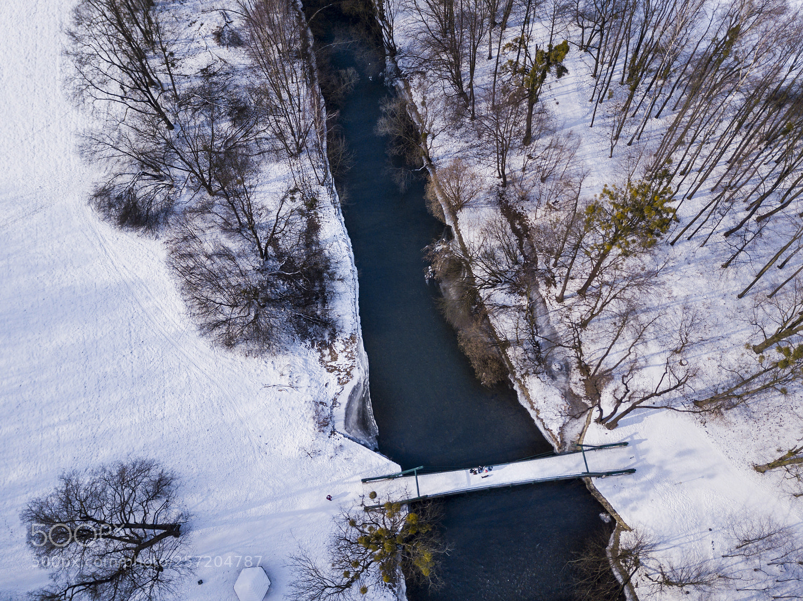 DJI FC220 sample photo. Winter landscape from the photography