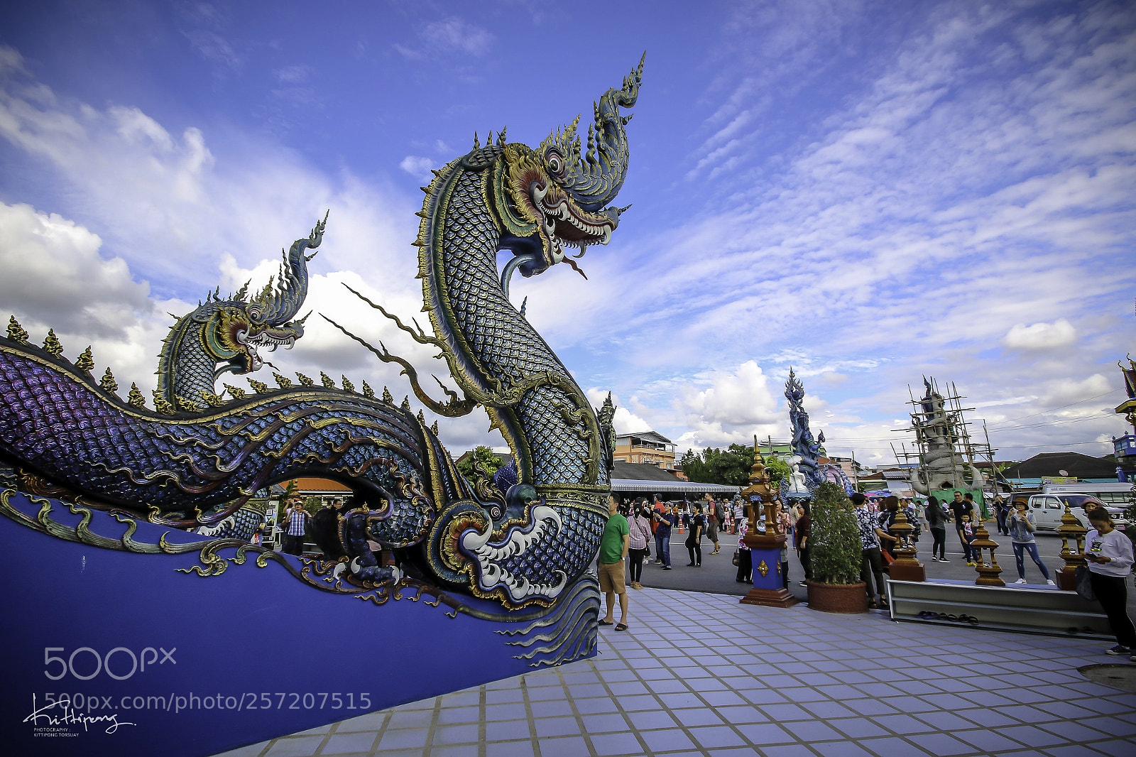 Canon EOS 7D Mark II sample photo. วัดร่องเสือเต้น (wat rong sua ten) photography