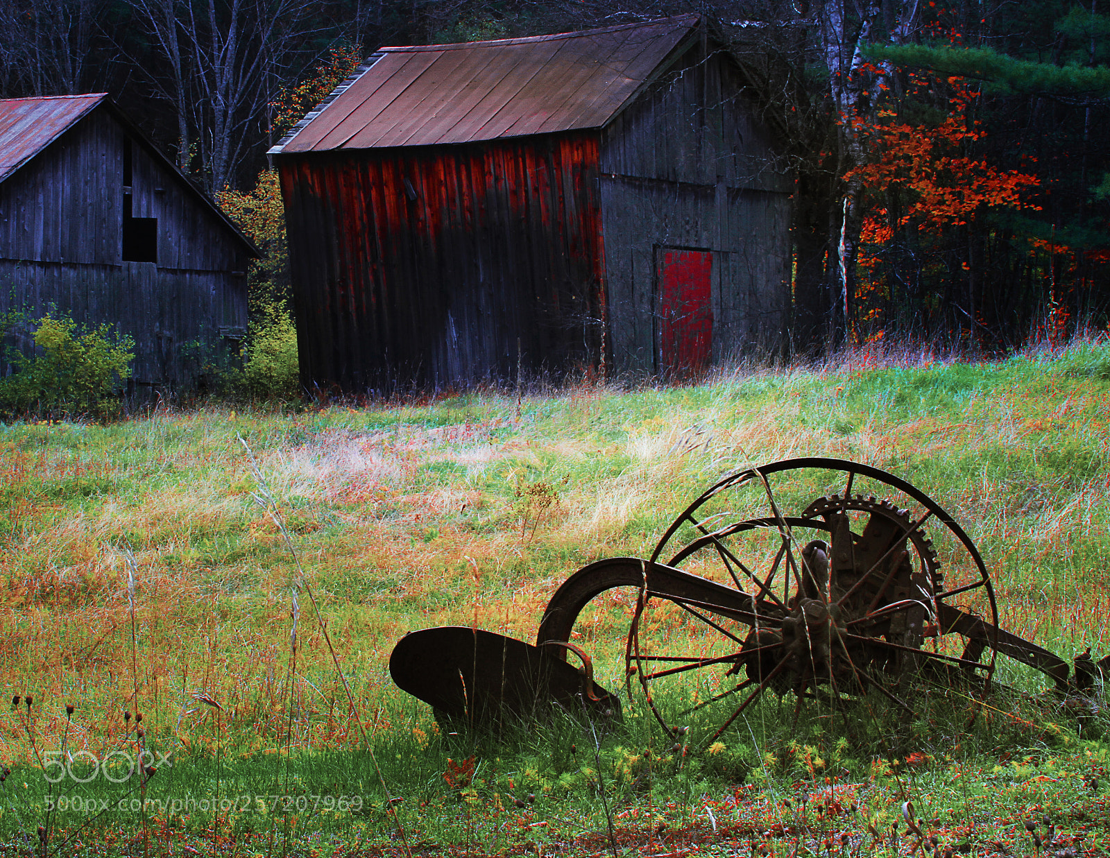 Canon EOS 7D sample photo. Farm implements photography