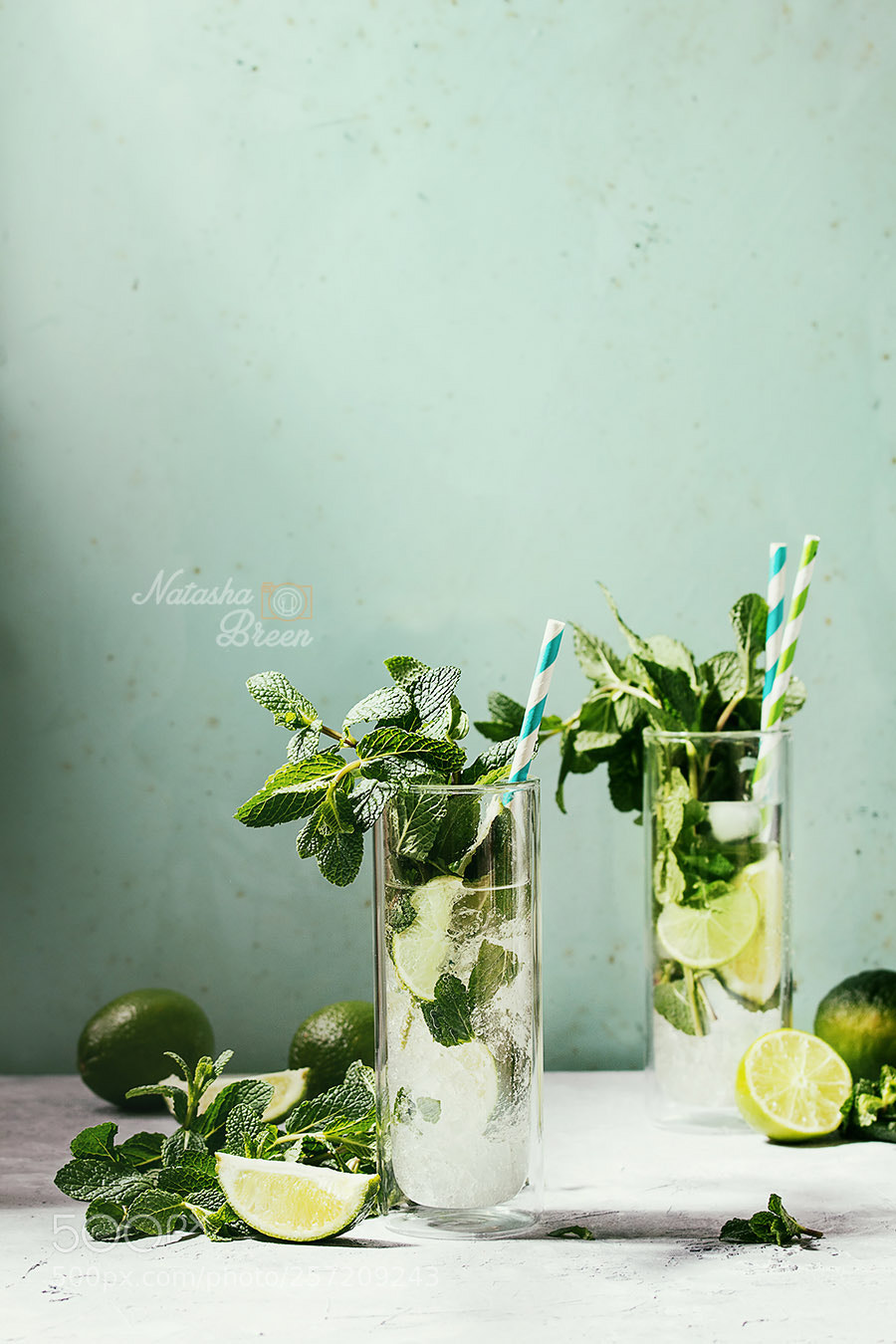 Canon EOS 700D (EOS Rebel T5i / EOS Kiss X7i) sample photo. Classic mojito cocktail photography
