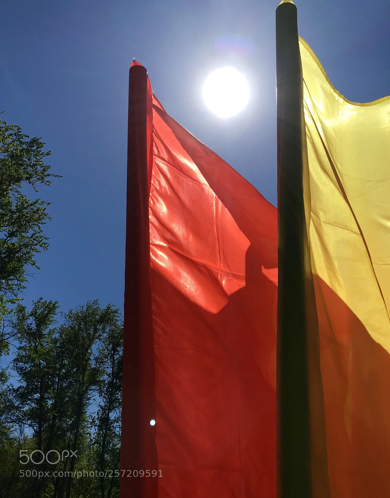 Apple iPhone 7 sample photo. Victory flags photography