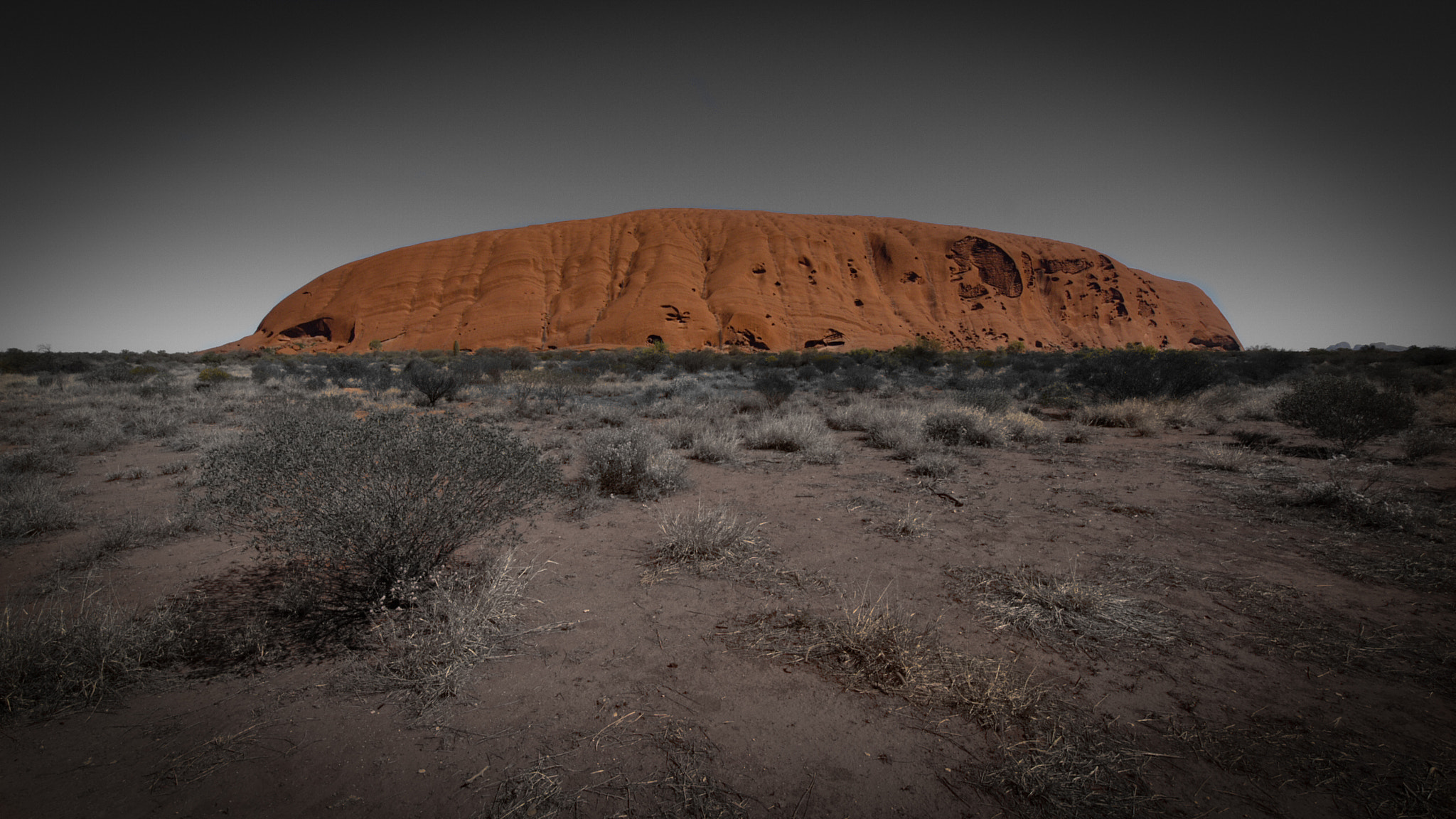 Olympus E-1 sample photo. Magic uluru photography