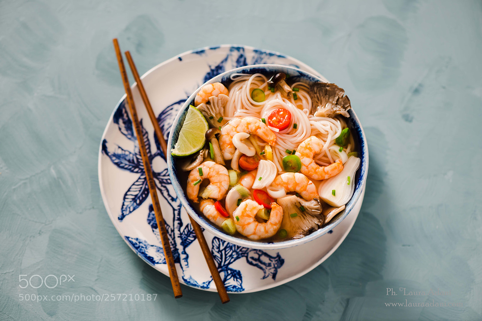 Nikon D800 sample photo. Tom yum noodles soup photography