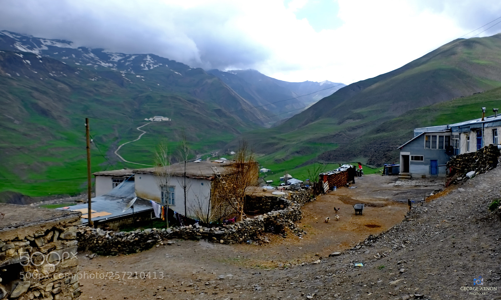 Fujifilm X-Pro1 sample photo. Azeri countryside photography