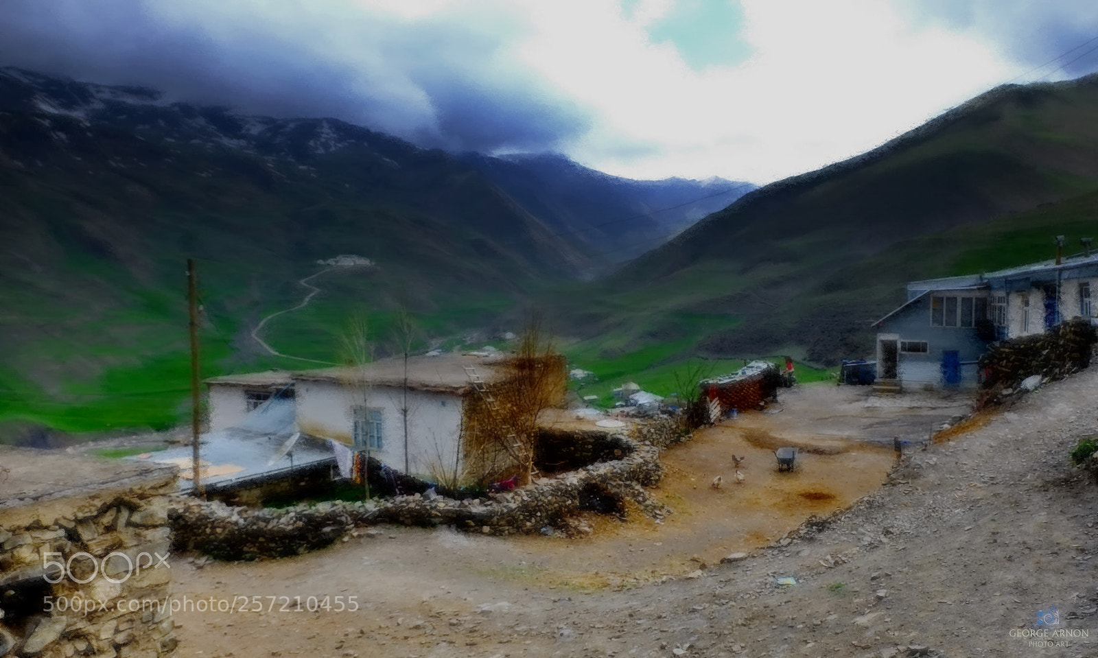 Fujifilm X-Pro1 sample photo. Azeri countryside photography