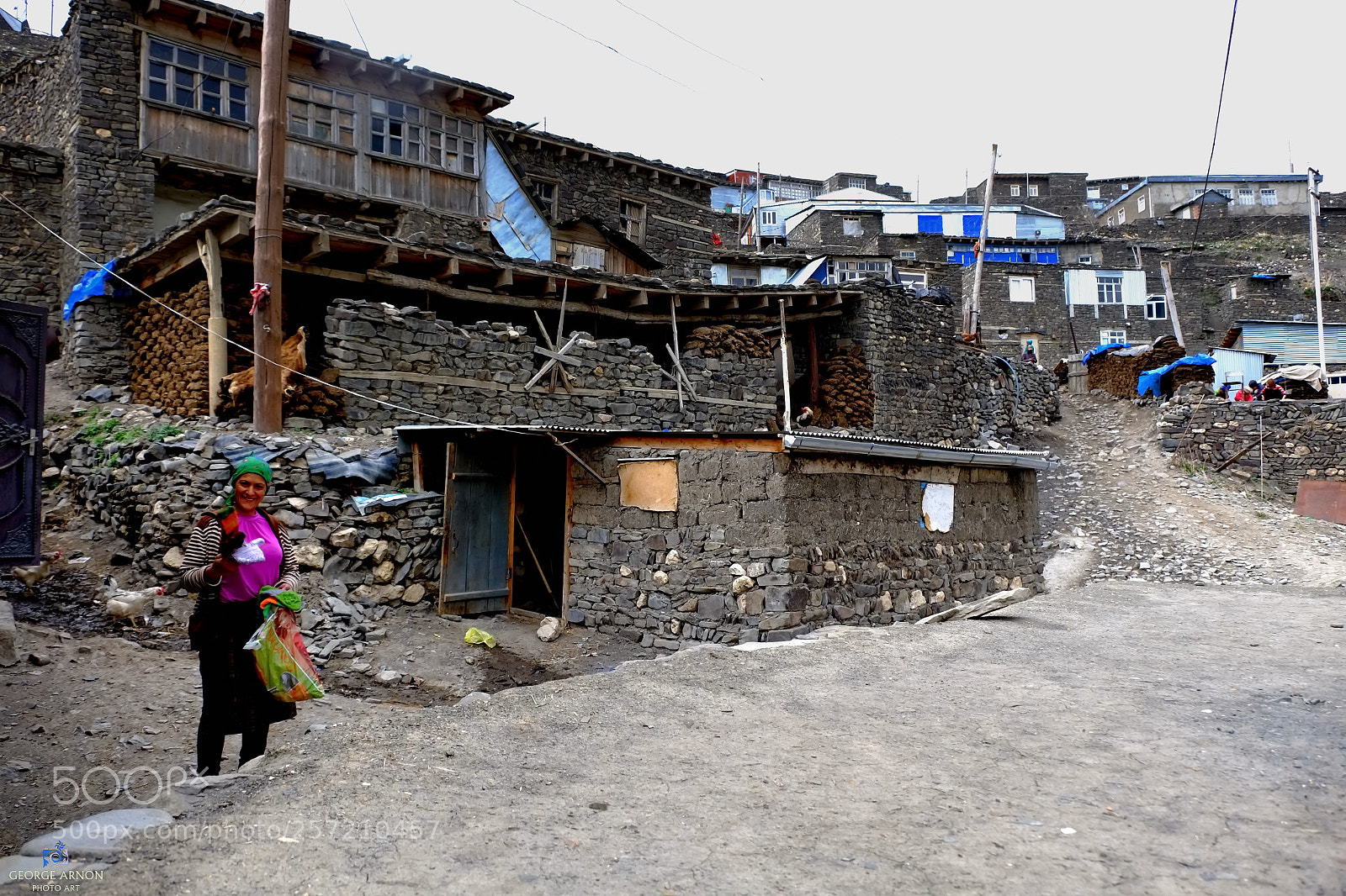 Fujifilm X-Pro1 sample photo. Xinalig - quba azerbaijan photography