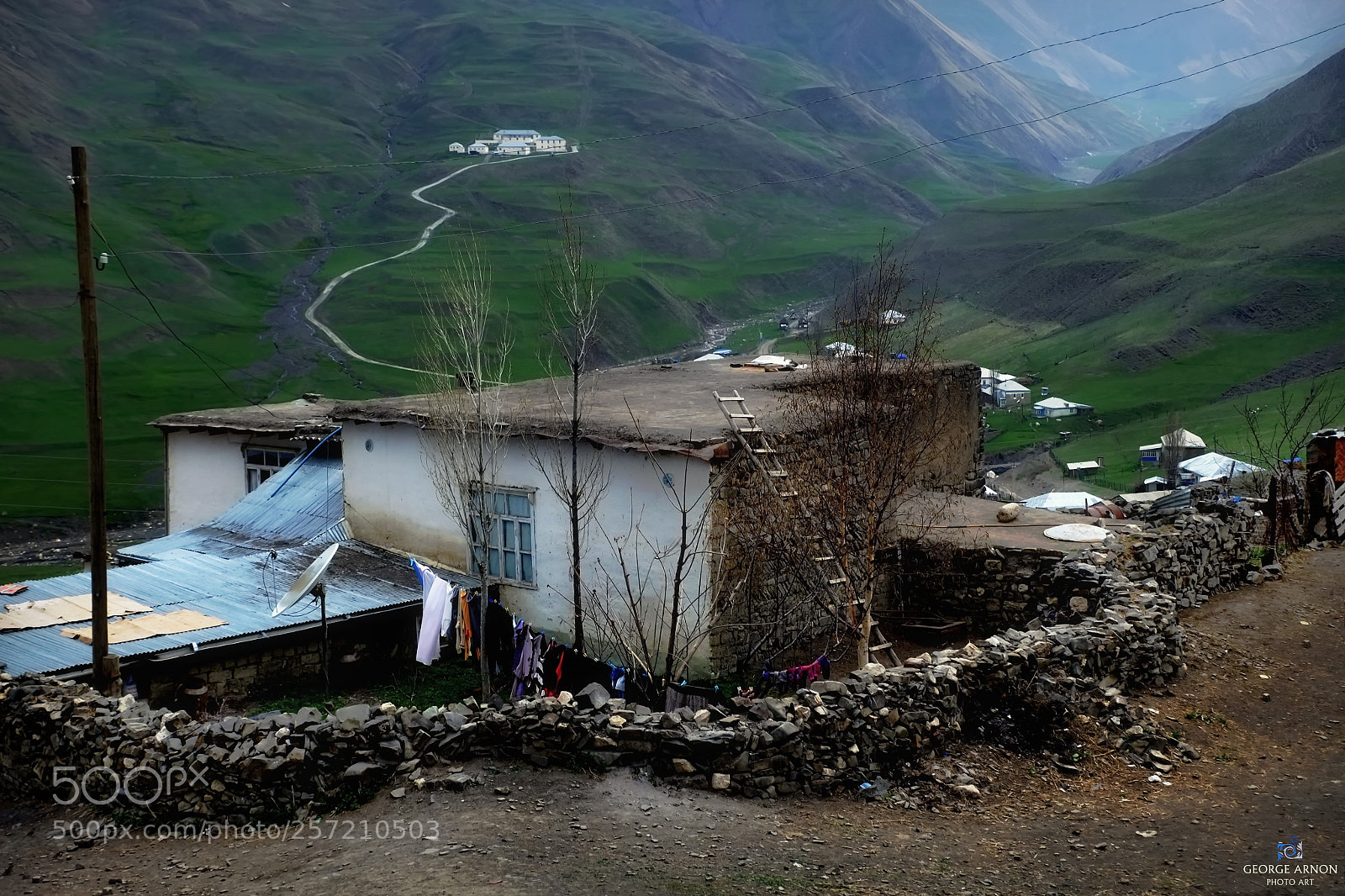 Fujifilm X-Pro1 sample photo. Azeri countryside photography