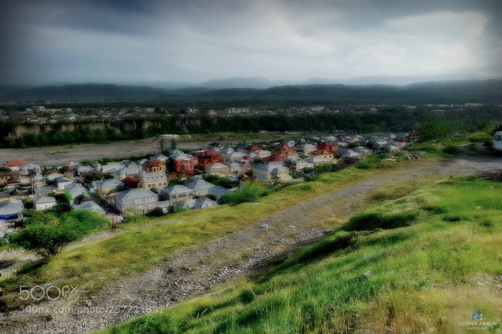 Fujifilm X-Pro1 sample photo. Kirmizikesebe - red town photography