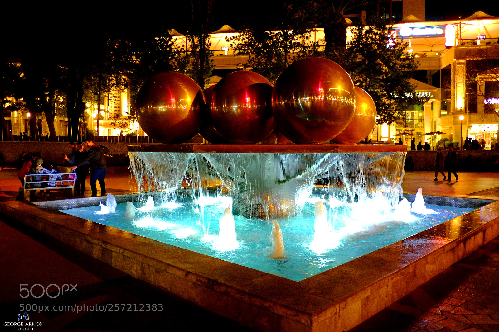 Fujifilm X-Pro1 sample photo. Fountain sq. - baku photography