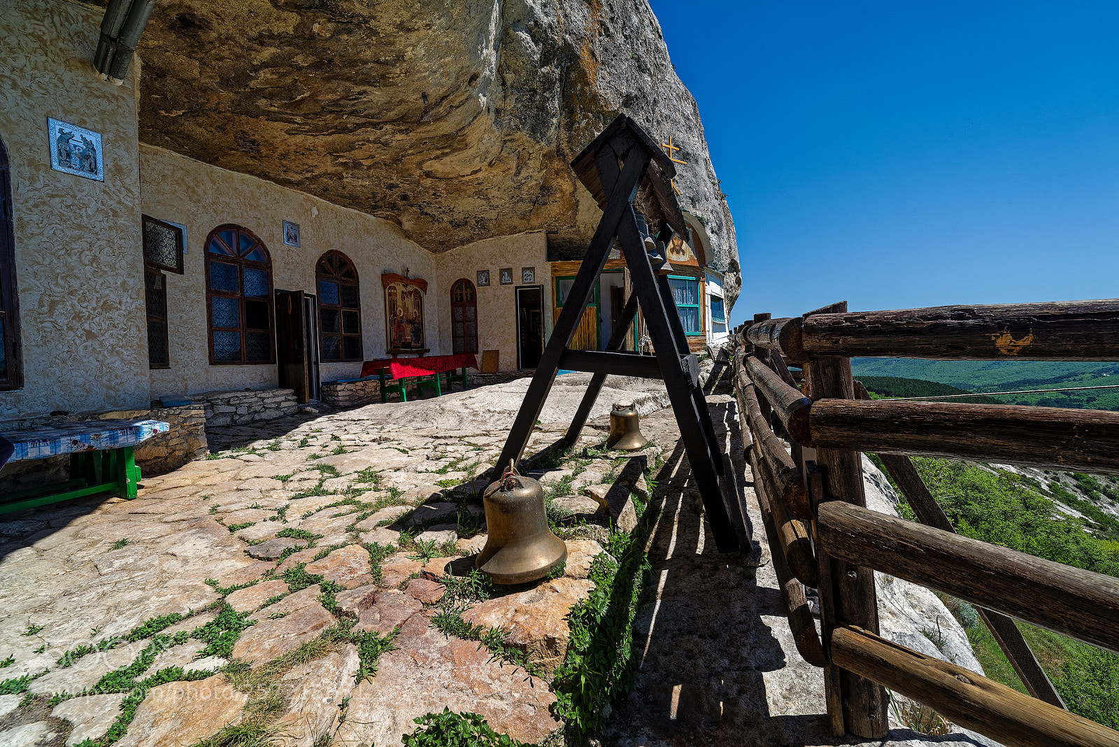 Pentax K-1 sample photo. Mangupsky cave monastery 4th photography
