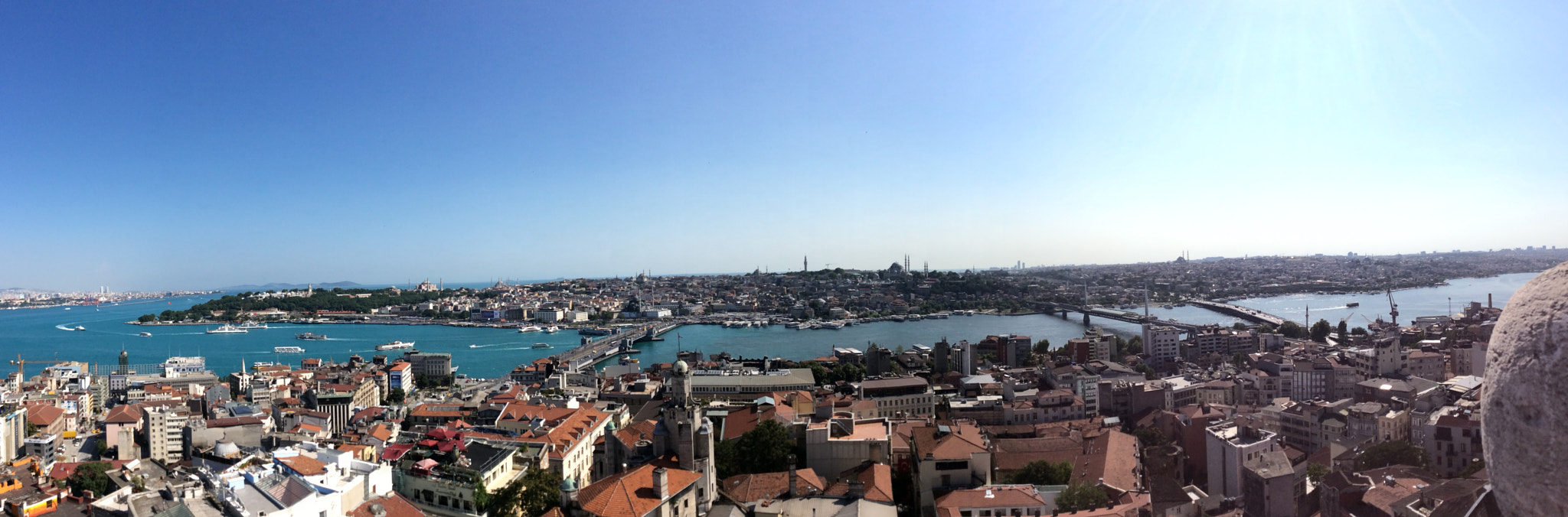Apple iPad mini 2 sample photo. Istanbul from galata photography