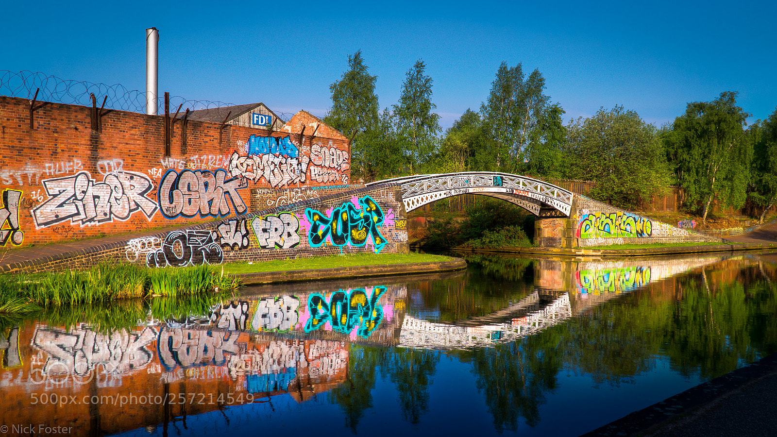 Sony a6300 sample photo. Birmingham city graffiti photography