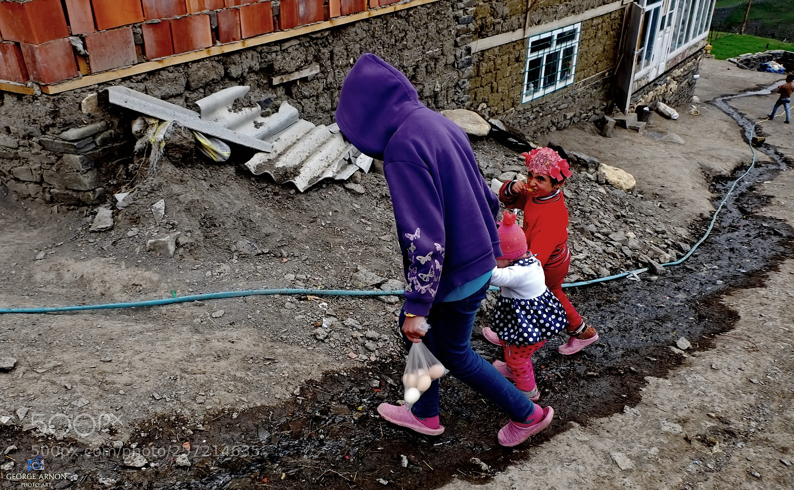 Fujifilm X-Pro1 sample photo. Khinalig - quba- az. photography